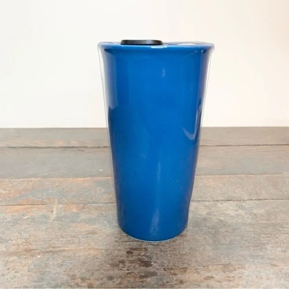 New In Box Rae Dunn Red, White, & Booze Travel Mug Rae Dunn Artisan Collection - Picture 3 of 7